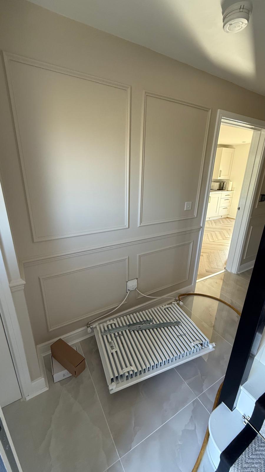 Designer Radiator Installation
