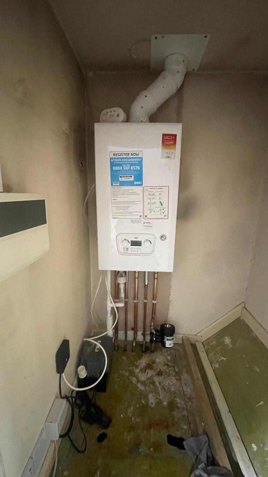 Tank Boiler Converted to Combi in Bloxwich